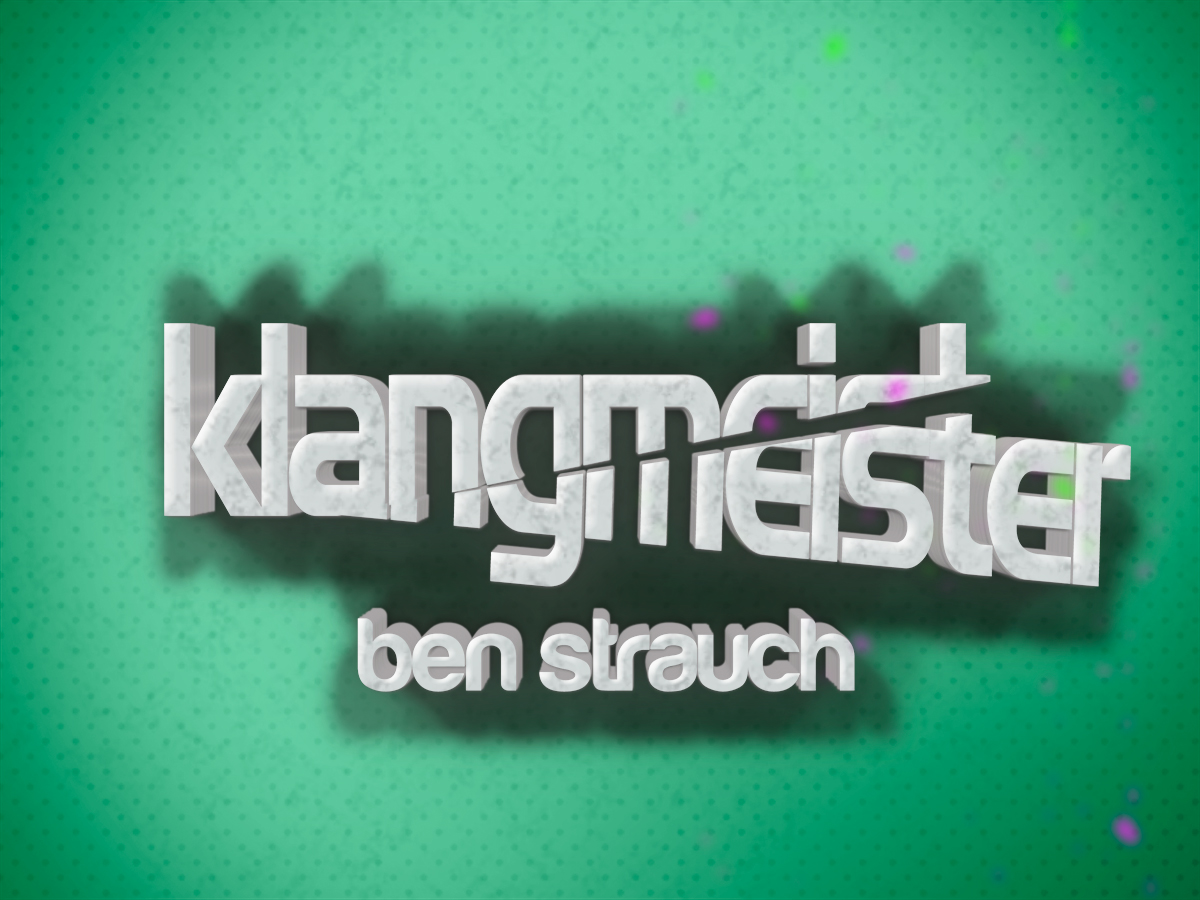 Logo klangmeister (Ben Strauch)