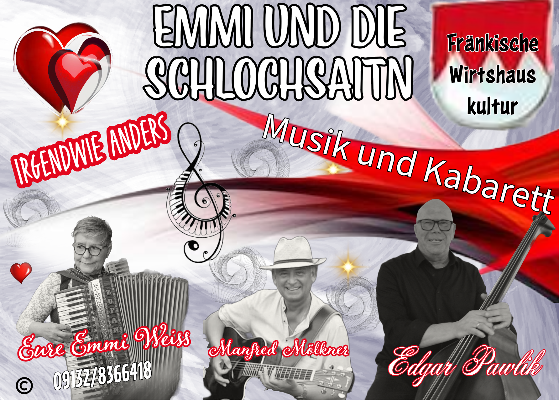 Logo Emmi und die SchlochSaitn